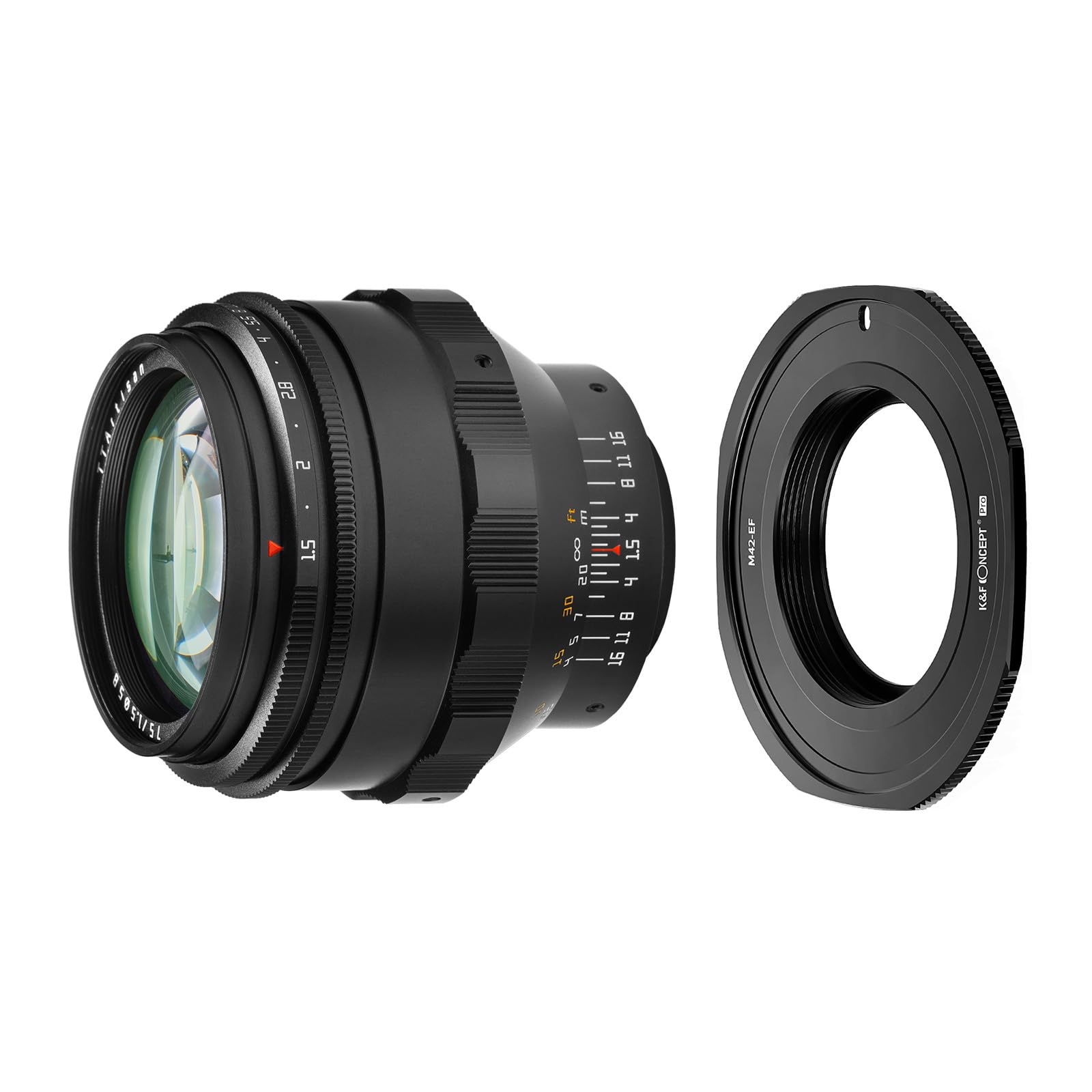 Amazon.co.jp: TTArtisan 75mm F1.5 M42マウント レンズ ぐるぐるボケ
