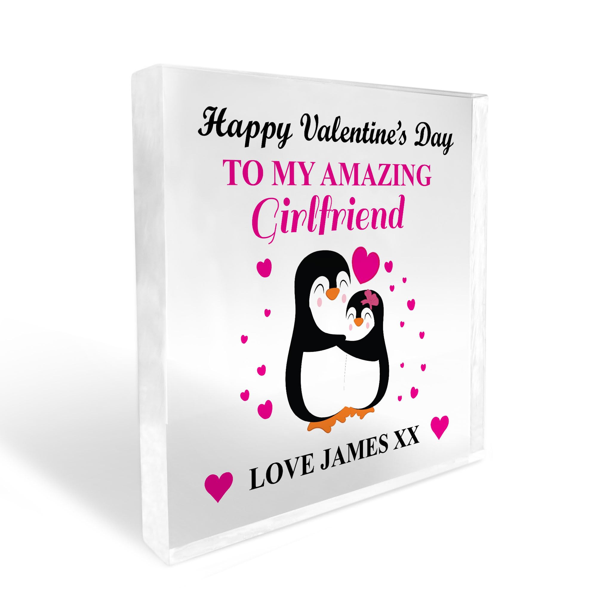Red Ocean Valentines Day Gift For Girlfriend Personalised Amazing Girlfriend Gift For Valentines Gift For Her From Boyfriend Keepsake