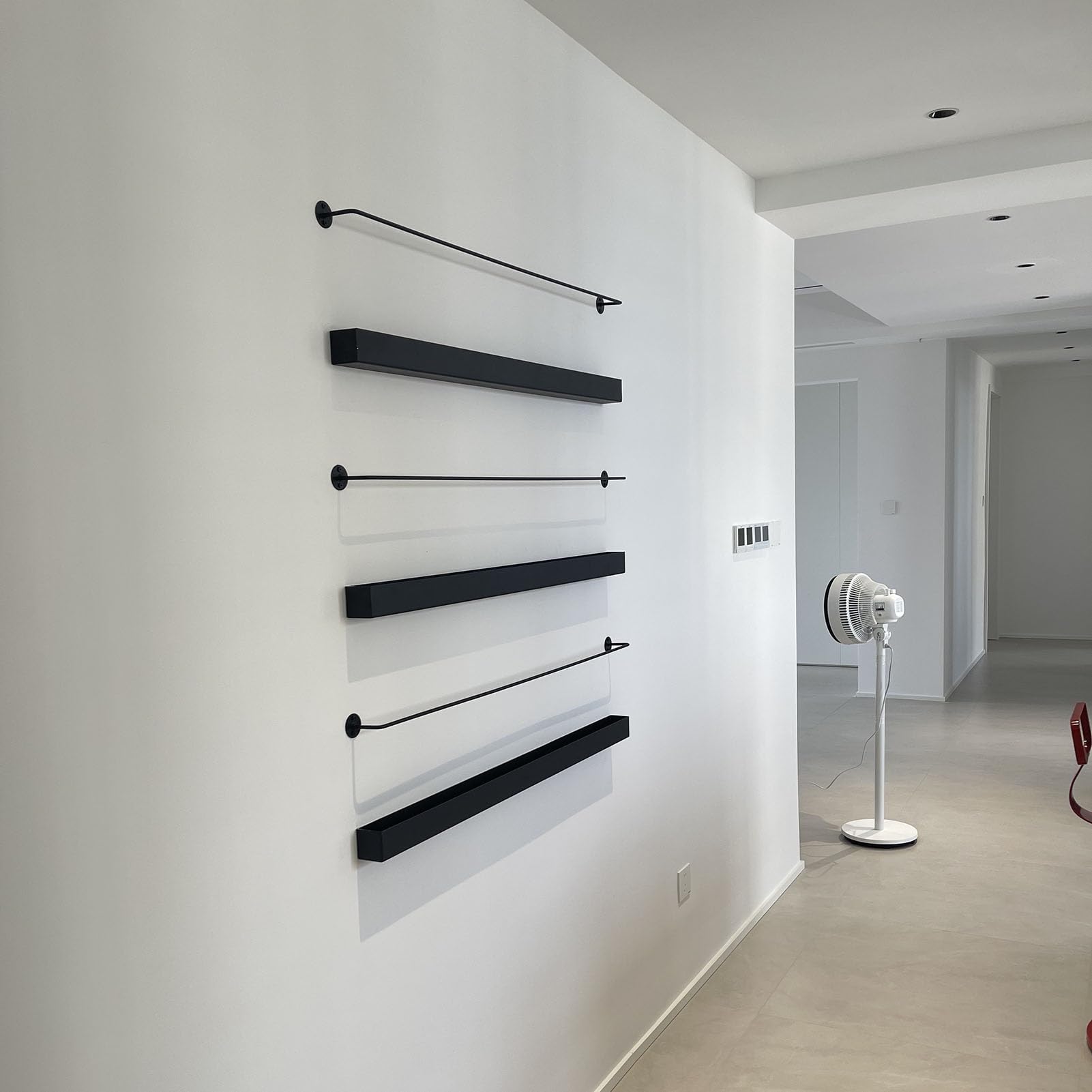 Prospektständer/Prospekthalter Ständer Modern Schwarz Magazinständer, 80 90 100 120 cm Lang Metall Katalog-Literatur-Halter/Broschürenständer, Sparen Sie Platz Bücherregal, Für Veranstaltungen Büro