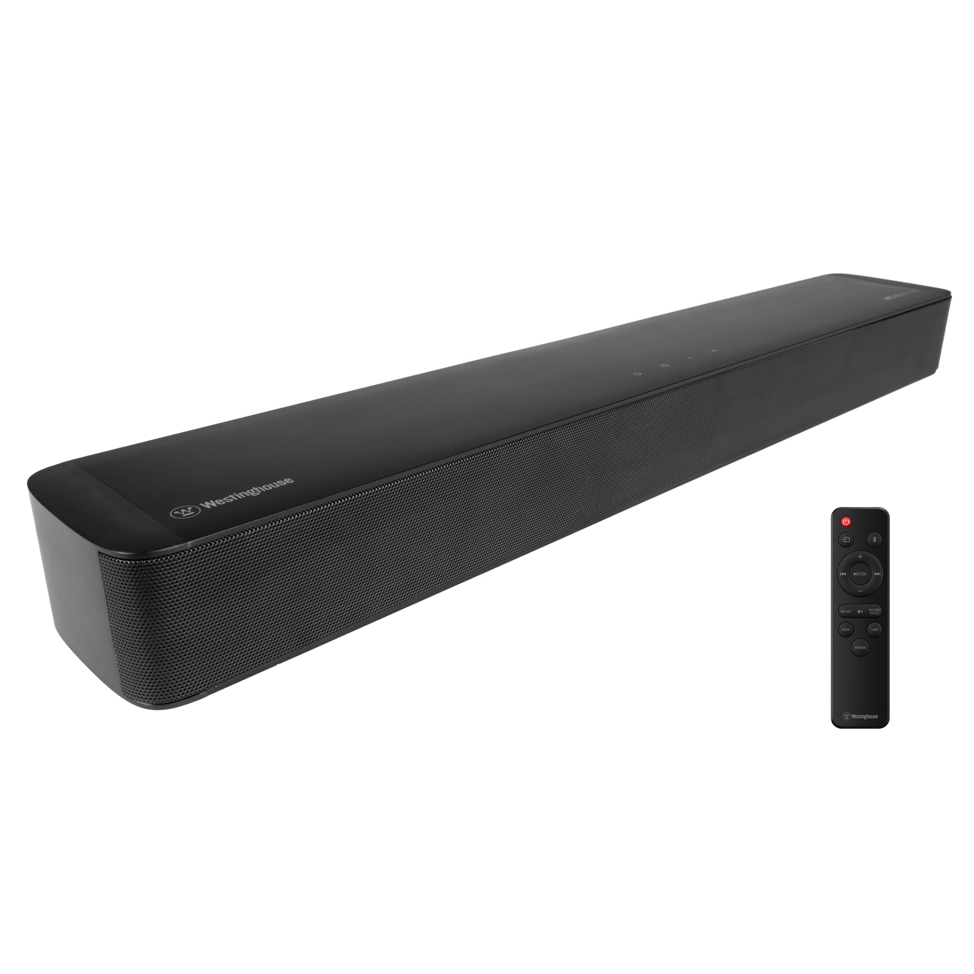 Sound Bar for Smart TV, 2.0 Compact Soundbar with Dolby Atmos