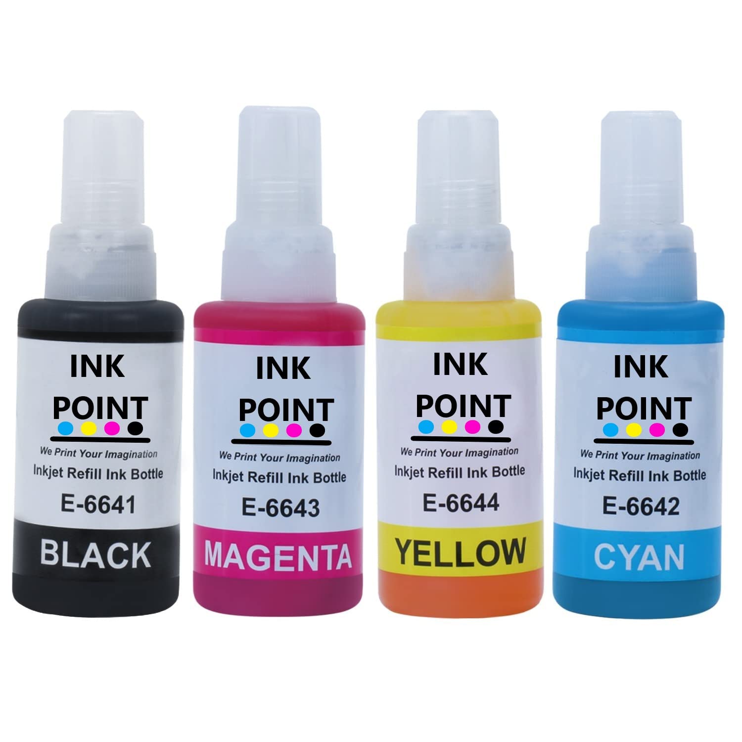 INK POINT L380 Ink Bottles for Epson T664 L130 L220 L360 L380 L361 L655 L310 L405 L565 L365 L485 (B/C/M/Y) 4 Colour - 100 ml Each Bottle (NWPK) (B0B8W5BRRR) Amazon Price History, Amazon Price Tracker