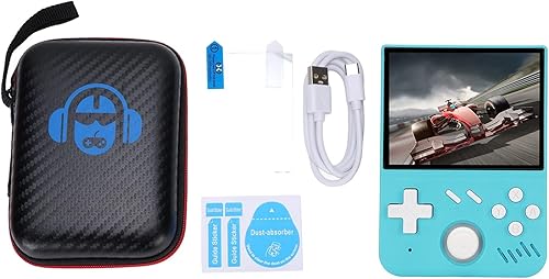 Miniatura 6 de Generic Handheld Video Gaming Console 3D Joystick 3.5 Inch Screen Retro Game Console for OntheGo Gaming (Green #13)