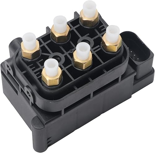 Miniatura 3 de Bloque de válvula electromagnética del compresor de la suspensión del aire 68087233AA compatible con Jeep Grand Cherokee 2011-2017