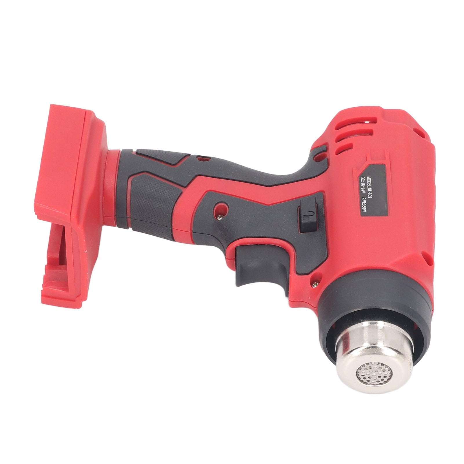 Pistola de Calor Inalámbrica con 4 Boquillas, Alta Temperatura Eficiente, 400 ℃, para Manualidades y Mantenimiento Electrónico, Material ABS