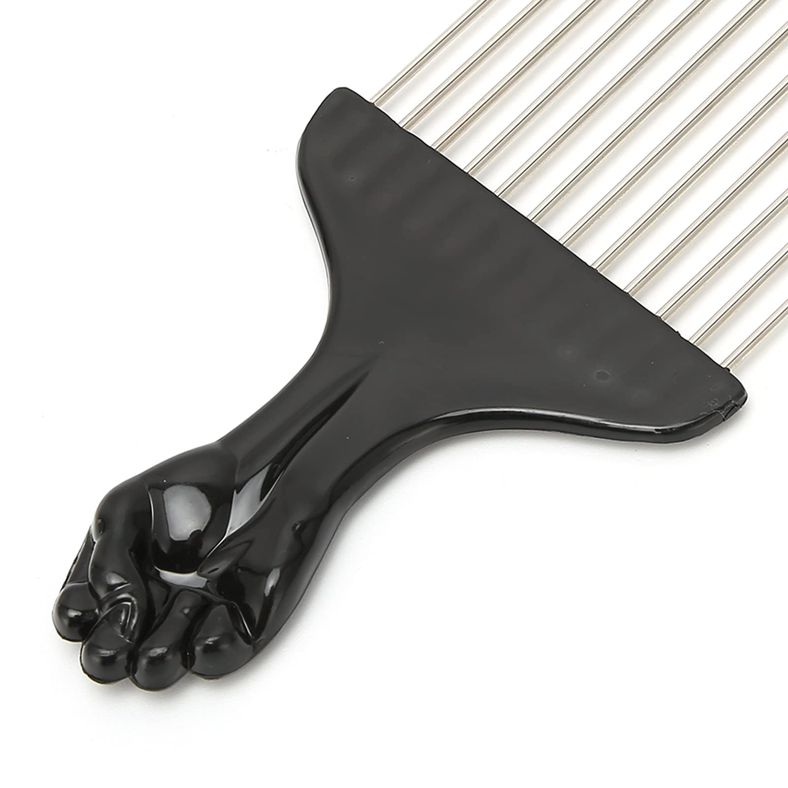 Amazon | アフロコーム, アフロ ブラシCurly Hair Pick Comb Metal