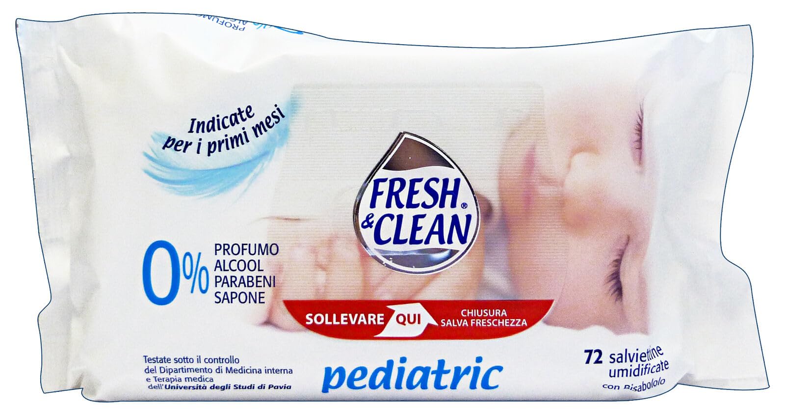 Zestaw 12 FRESH & CLEAN Fresh Clean Chusteczki Baby X 72 Pediatric Higiena I Pielęgnacja Dziecka