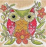 Dimensions Crafts 71-07241 Whimsical Owl Needlepoint