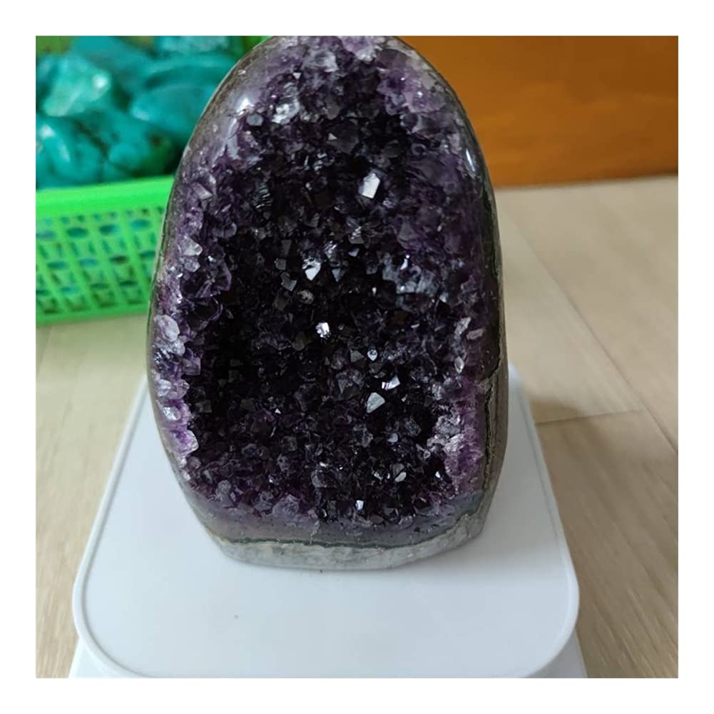Cristal Natural en Bruto For 1kg Gran Amatista Racimo Geoda Cristal Cuarzo Corte Base Amatista Espécimen Uruguay