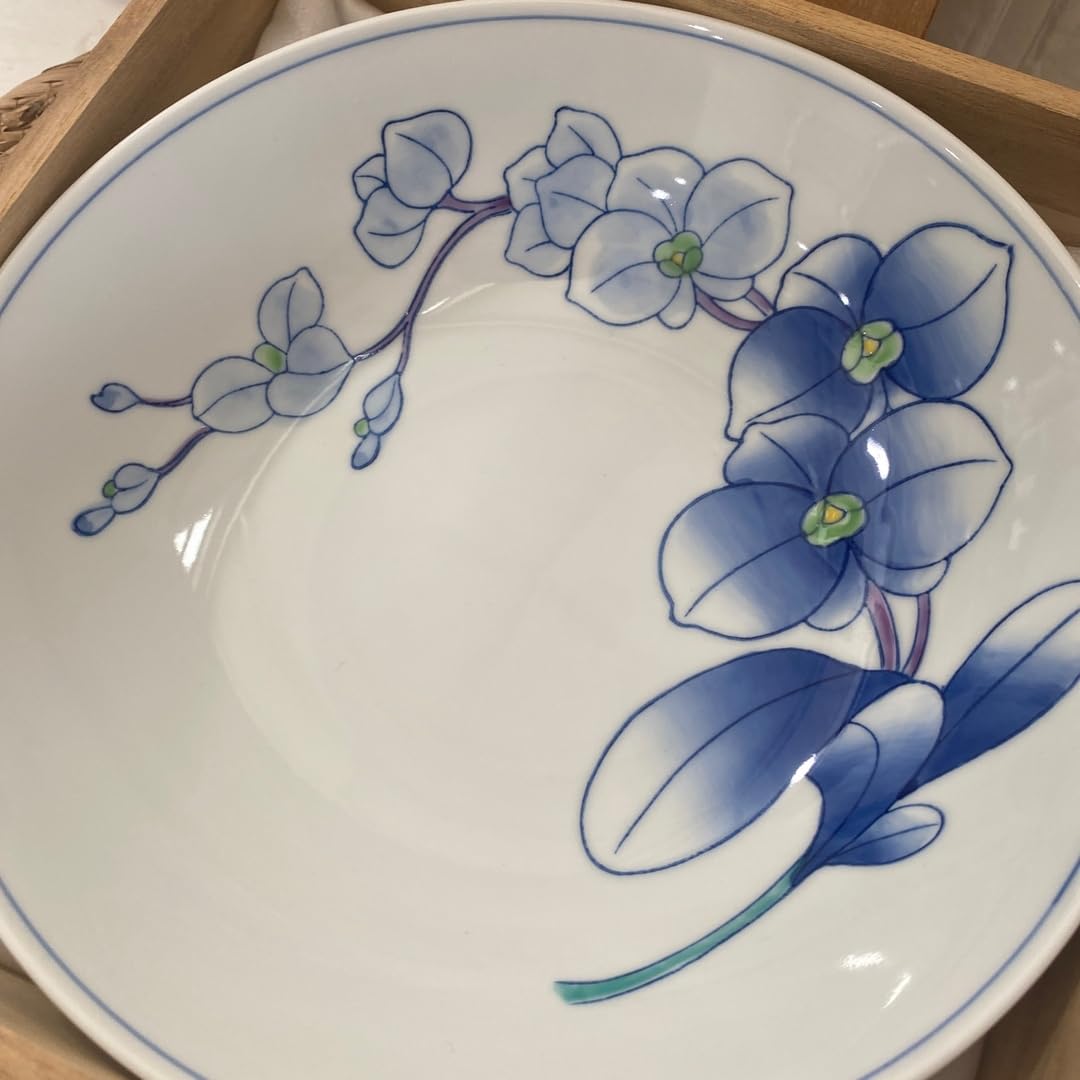 Amazon.co.jp: 有田焼 華山作 鉢 絵皿 飾り皿 皿 飾り物 置物