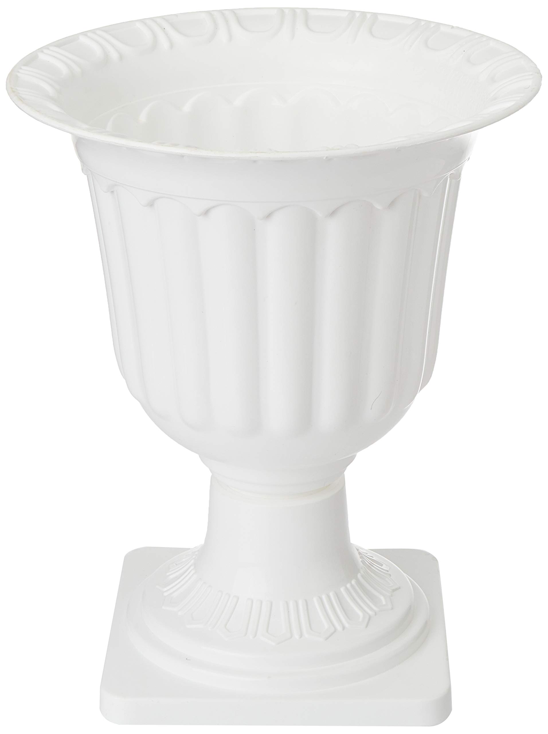Gardens Need 100% Virgin Plastic Italy Pot-10| Set of 2 Planter, (25cm x 25cm x 30cm, White) (B085823RC6) Amazon Price History, Amazon Price Tracker