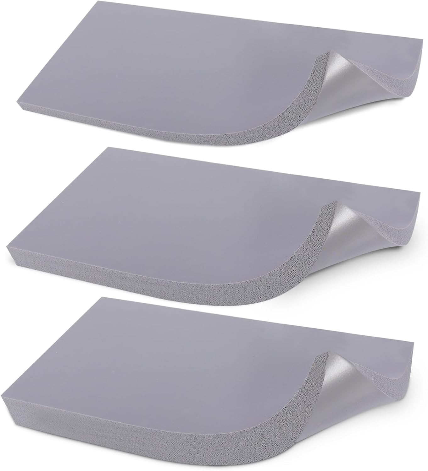 3 Thickness Silicone Hat Heat Press Mat,1/8",2/8",3/8"- 8" x 4" Foam Cover Pad and Double Sided Use Mat for Hat Press,Suitable for Sublimation,HTV Heat Transfer Vinyl,Dimensional Emblems and Patches