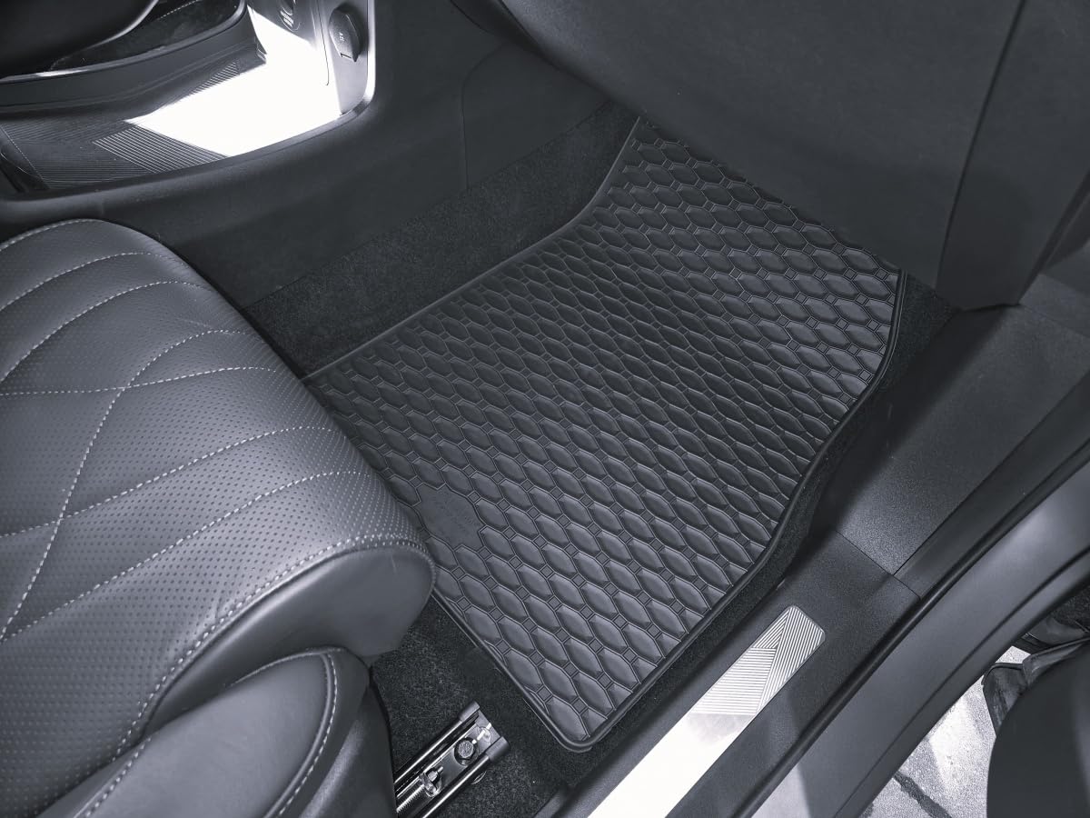 Gummifußmatten+Kofferraumwanne Set kompatibel mit Omoda 9 PHEV | Baujahr ab 2024, wasserundurchlässig, Automatten, Autofußmatten