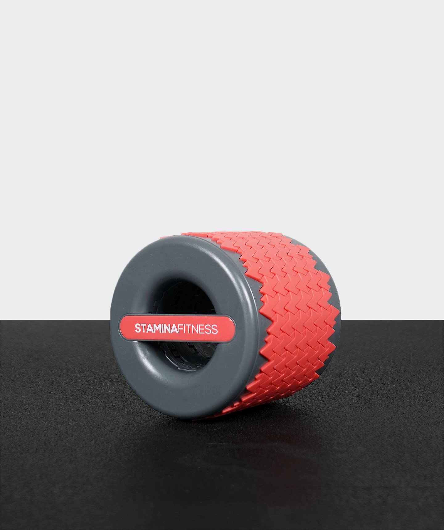 STAMINA FITNESS, Air Roller Unisex Adulto, Rojo, Único