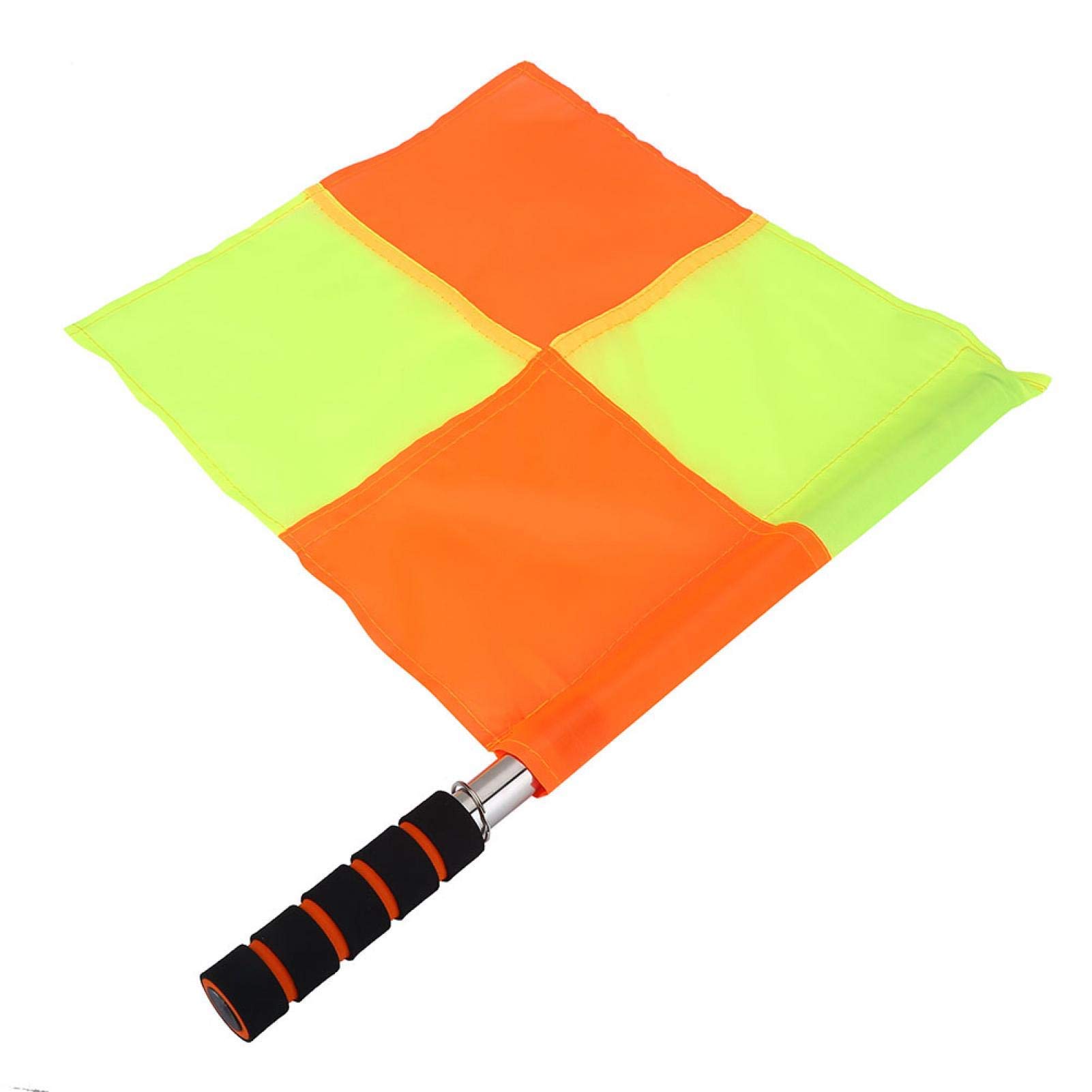 Voluxe Drapeau de Juge de Touche, Drapeau d'arbitre de Football Durable pour Les Amateurs de Plein air pour Le Joueur pour la Maison pour Amateur