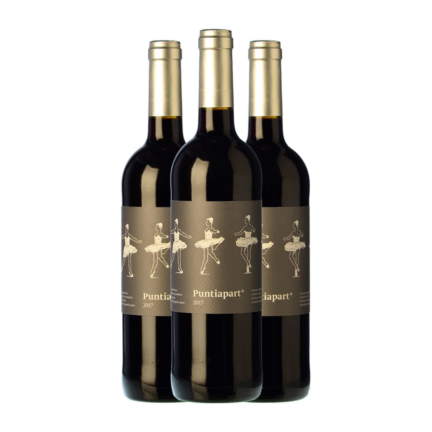 La Vinyeta Puntiapart Empordà Crianza 75 cl Vino tinto (Caja de 3 Botellas de 75 cl)