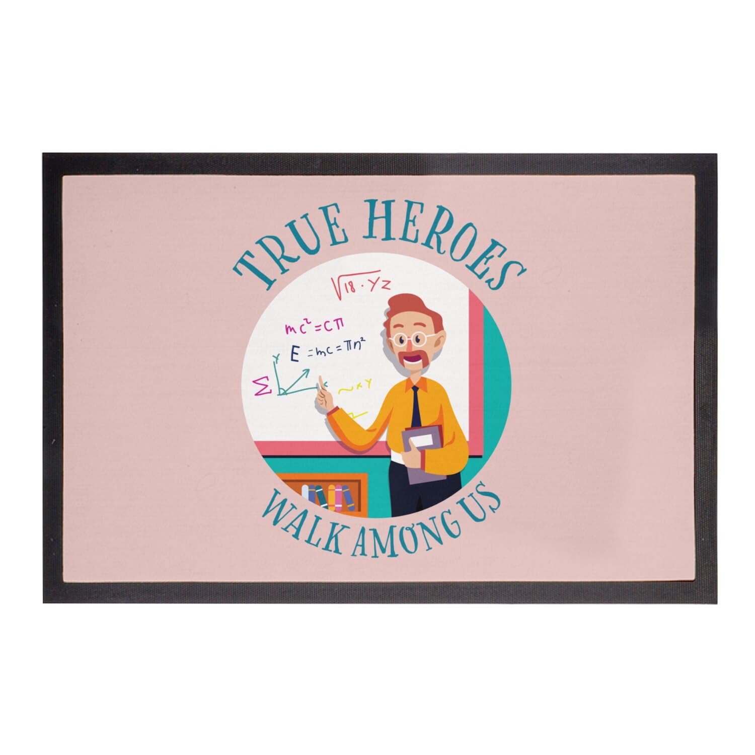 Paillasson rose True Heroes enseignant le cadeau parfait de fin d'année