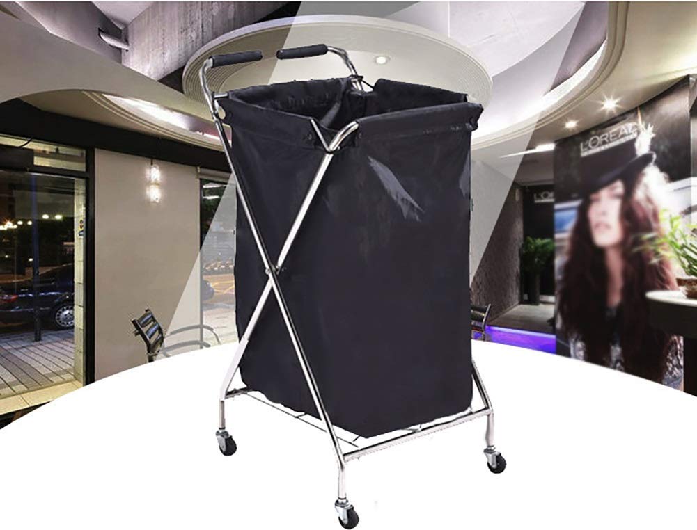 Carrello da Portata Di Carrello per Porte Di Carrello per Carrelli Medici Del Carrello Di Bellezza Del Carrello, Carrello Di Lino a Secco/Lavanderia a Secco con Ruota Universale, Carrello Rolli