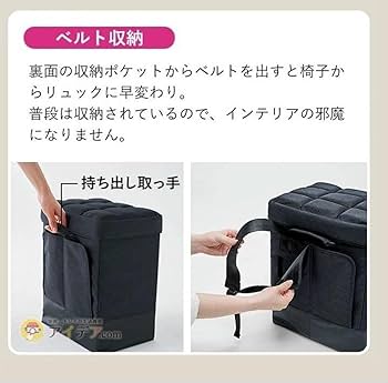 Amazon.co.jp: コジット COGIT防災 座れる玄関防災バッグ