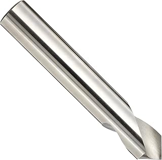 YG-1 - 0401L High Speed Steel NC Spotting Drill Bit, Uncoated (Bright), Straight Shank, Slow Spiral, 90 Degree, 5/8