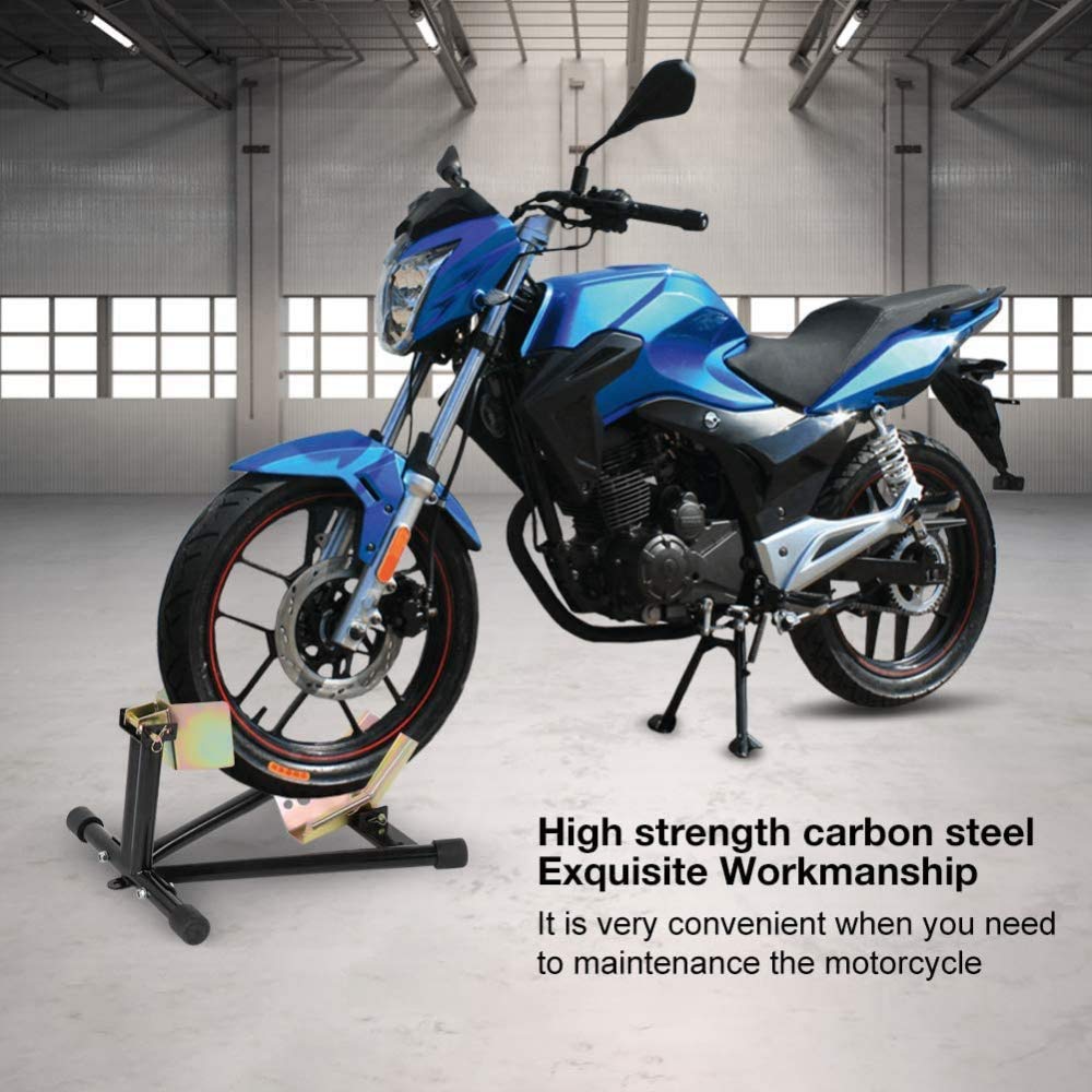 Amazon.co.jp: オートバイバイクフロントホイールスタンド、17