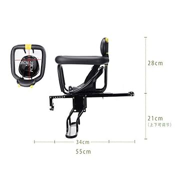 Amazon | 自転車 チャイルドシート 自転車前用幼児座席 OneV FT