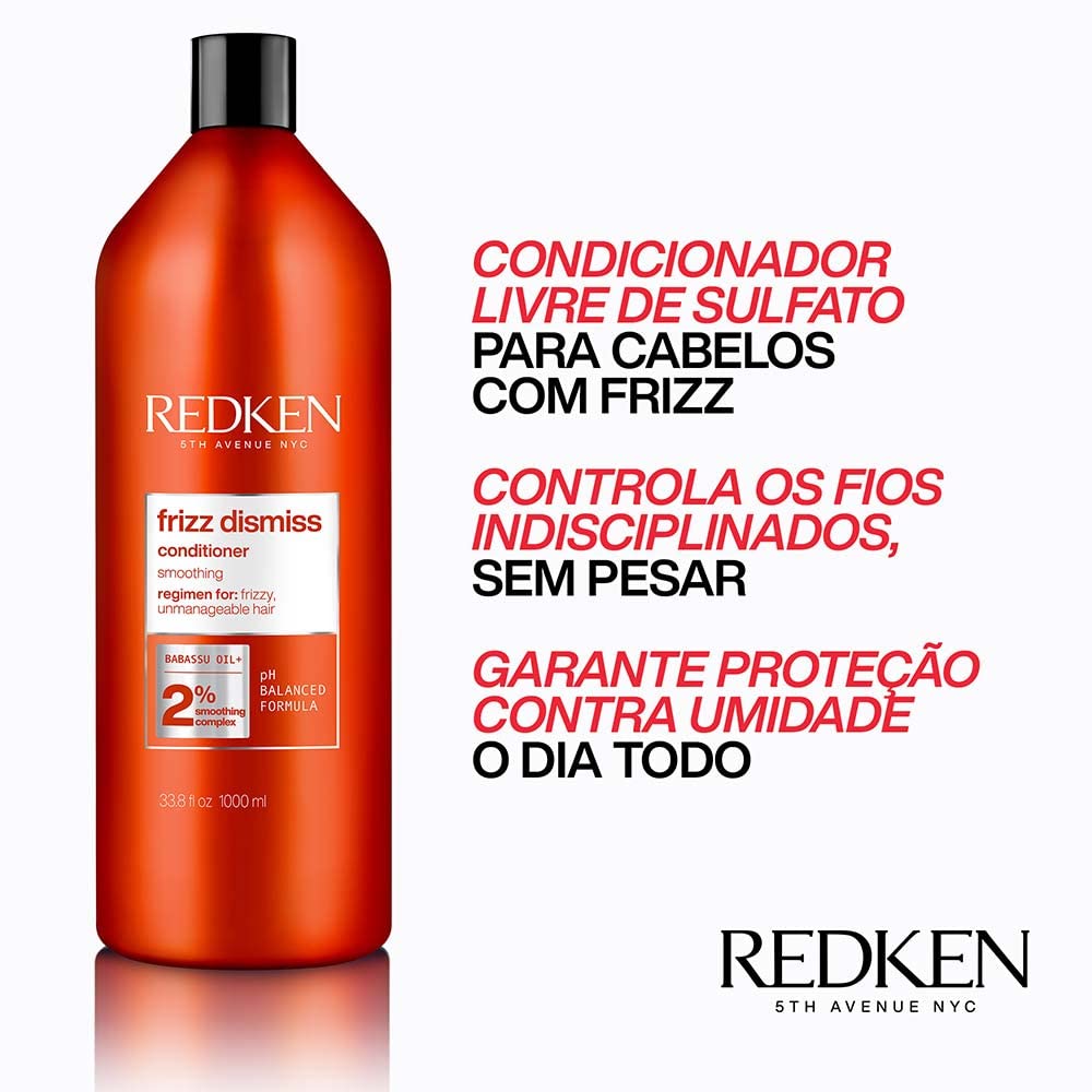 REDKEN FRIZZ DISMISS conditioner 1000 ml,Aquatisch
