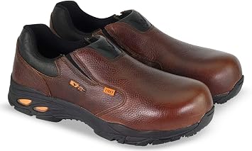 Thorogood Mens I-MET2 Series Composite Safety Toe Slip-On Oxford Shoe