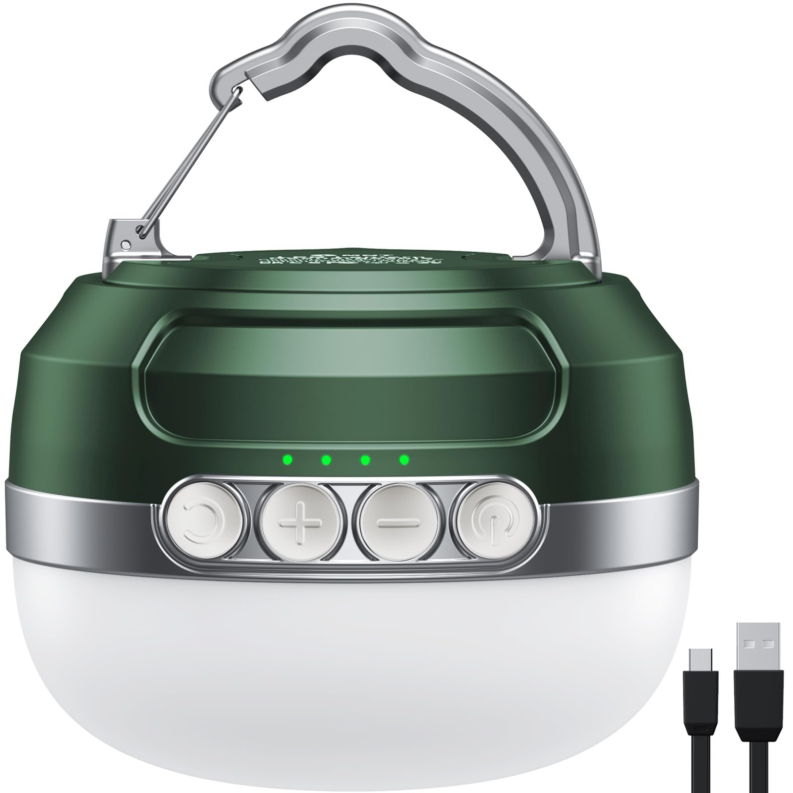 ZMNT Lanterna da campeggio a LED ricaricabile, 1400 lm, fino a 420 ore, luce RGB per tenda da campeggio, 10400 mAh, luce di emergenza per uragano, interruzioni di corrente, casa, escursionismo, viola