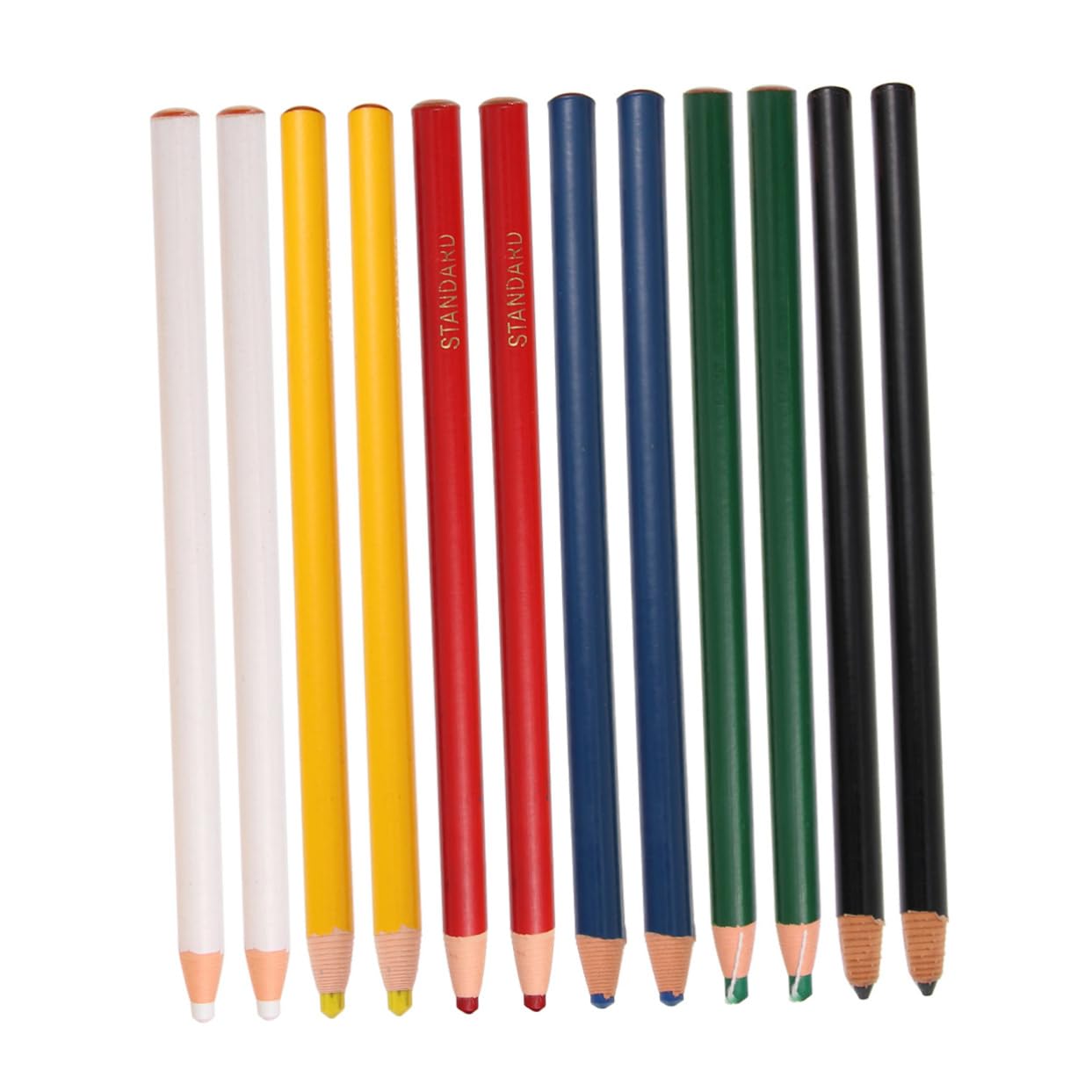 MAGICLULU 36piezas Marcadores Despegables Para Cerámica Vidrio y Cuero Crayones De Cera Para Manualidades y Trabajo Industrial