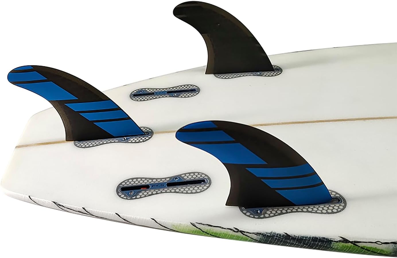 Surfboard Fins Double Tabs2 Fins K2.1 Size Base Carbon Surfing Thruster