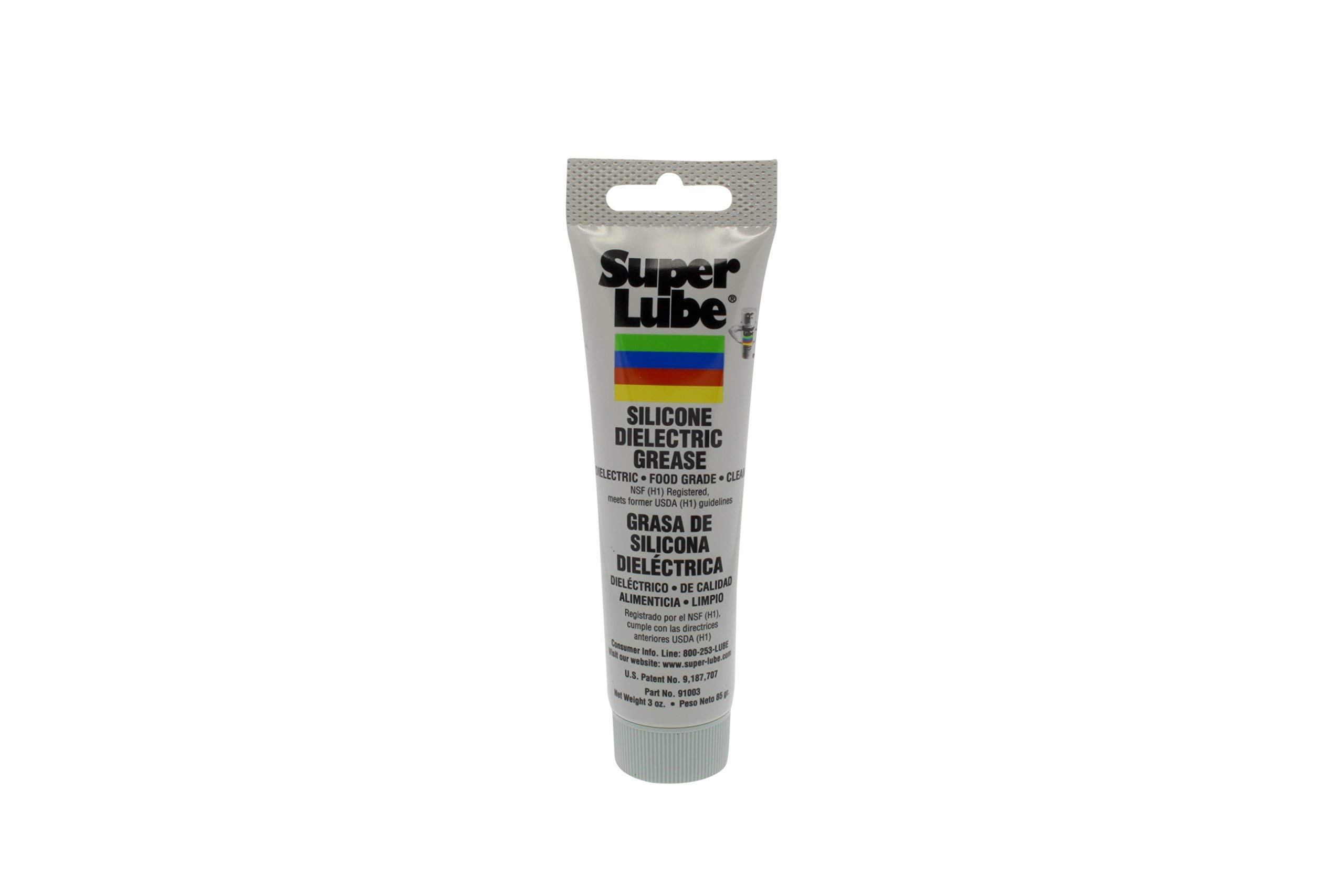 2 Set Super Lube 91003 Silicone High-Dielectric and Vacuum Grease, 3 oz.