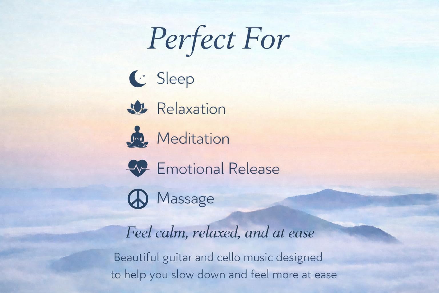 S’élever ensemble – Musique apaisante de guitare et de violoncelle pour relaxation, méditation et sommeil