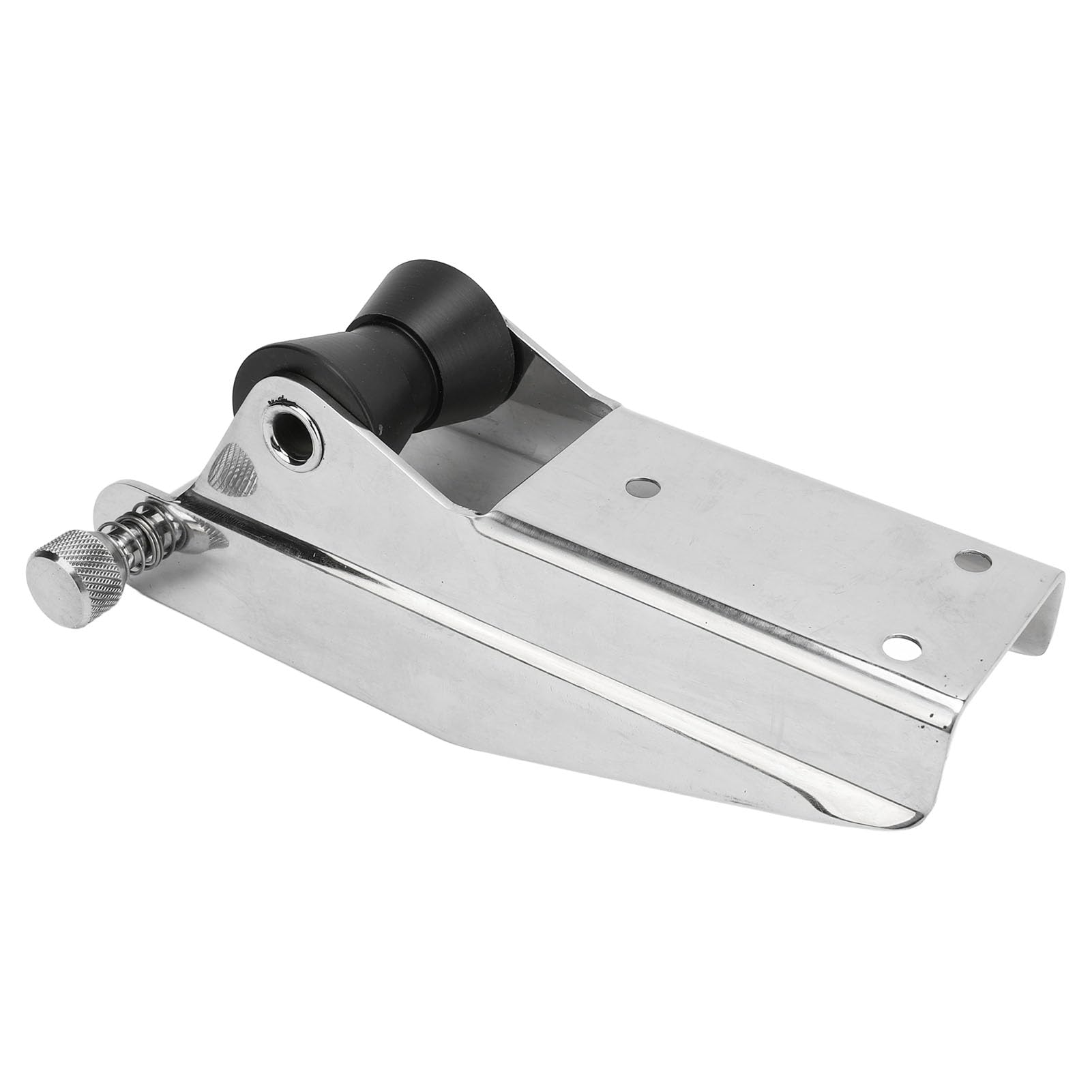 Rullo Porta Ancora Acciaio Inox 200mm, Rullo di Ancoraggio Marino | Con Rullo Nylon e Perno a Molla, Installazione Semplice per Yacht Rimorchio Barca