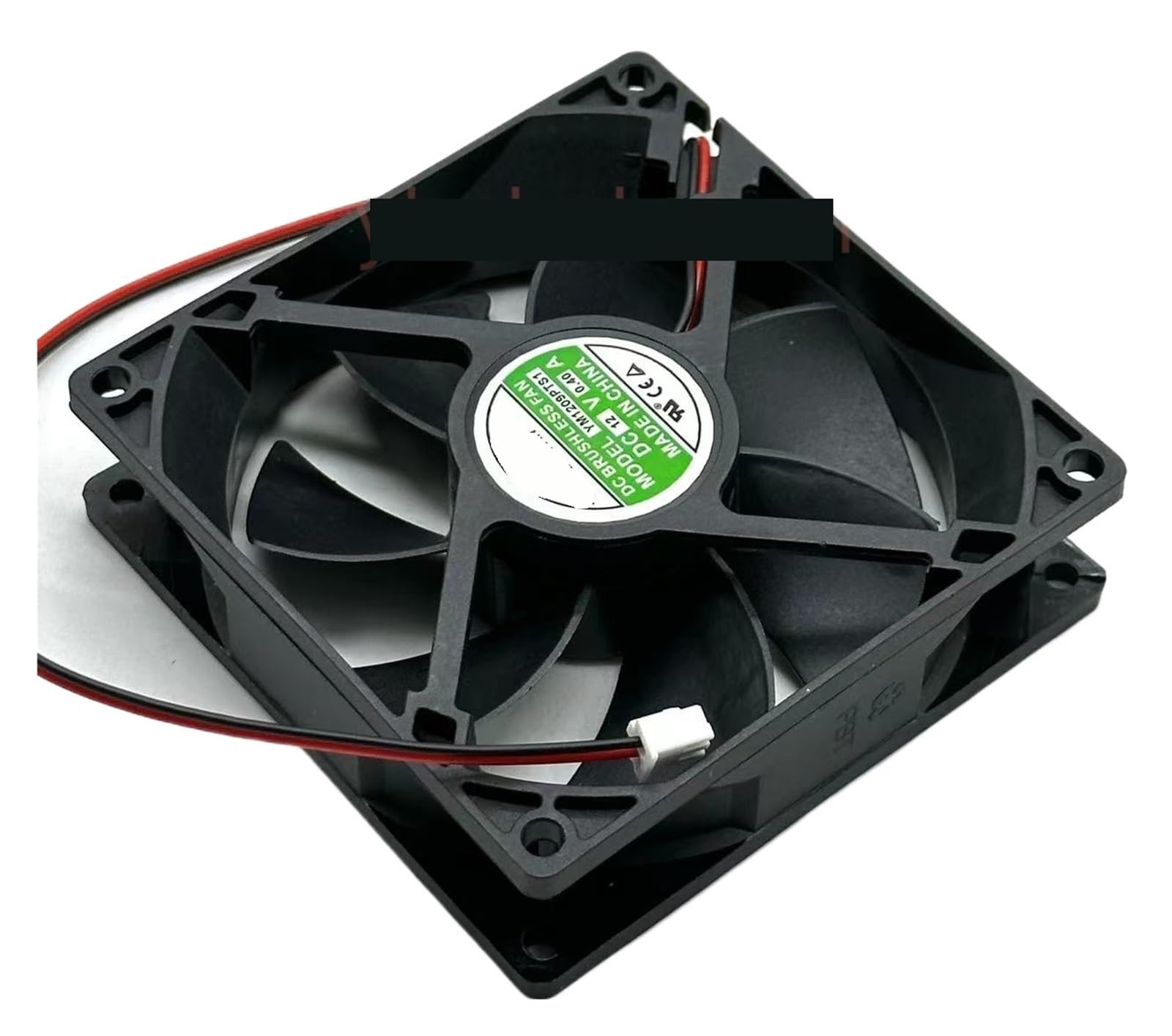 PEQYUACTE YM1209PTS1 DC 12V 0.40A 90x90x25mm 2-Wire Cooling Fan