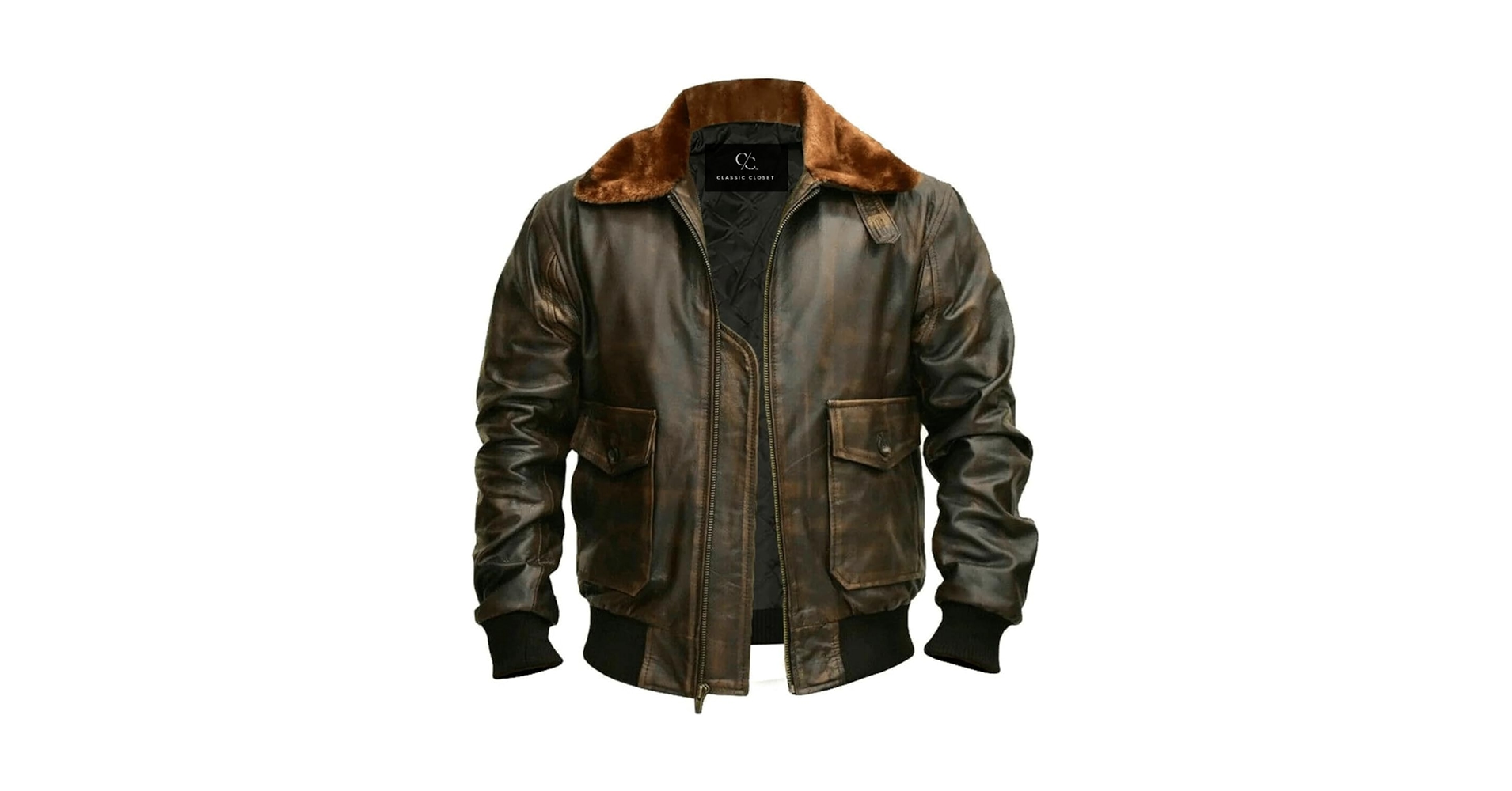 Authentic☆羊革☆G-1 短丈“bomber jacket Aviator G-1 Men Distressed Real Leather Bomber Flight Jacket