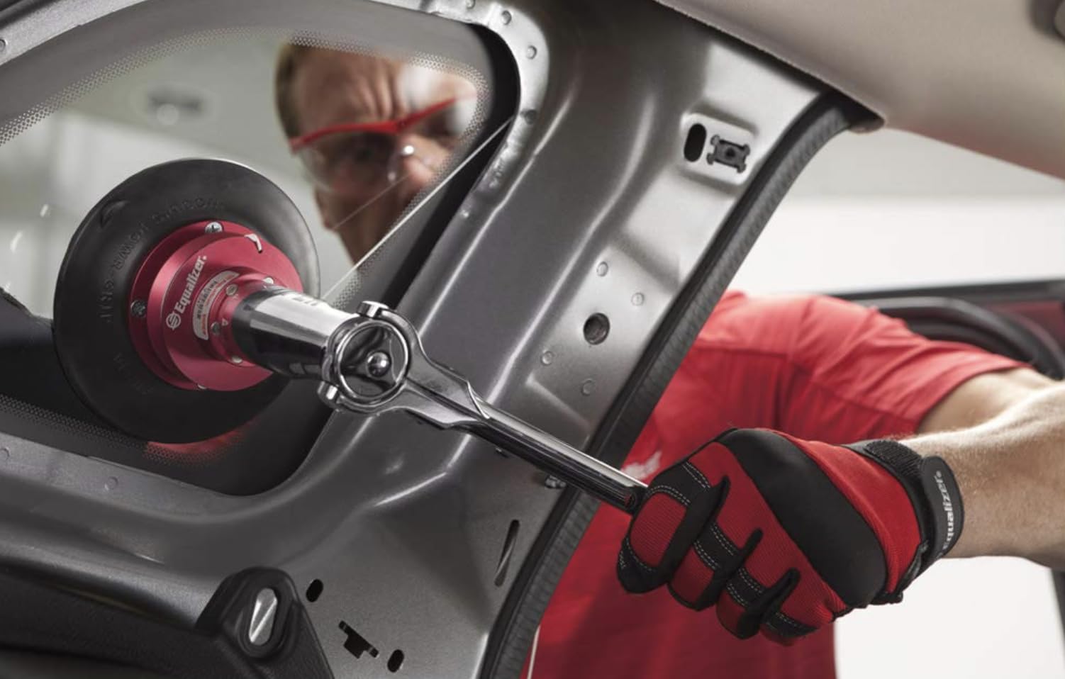 Equalizer Industries Equalizer Viper Deluxe Kit, Windshield Cord and Wire Cut Out Removal Tool, Car Quarter Glass Removal.