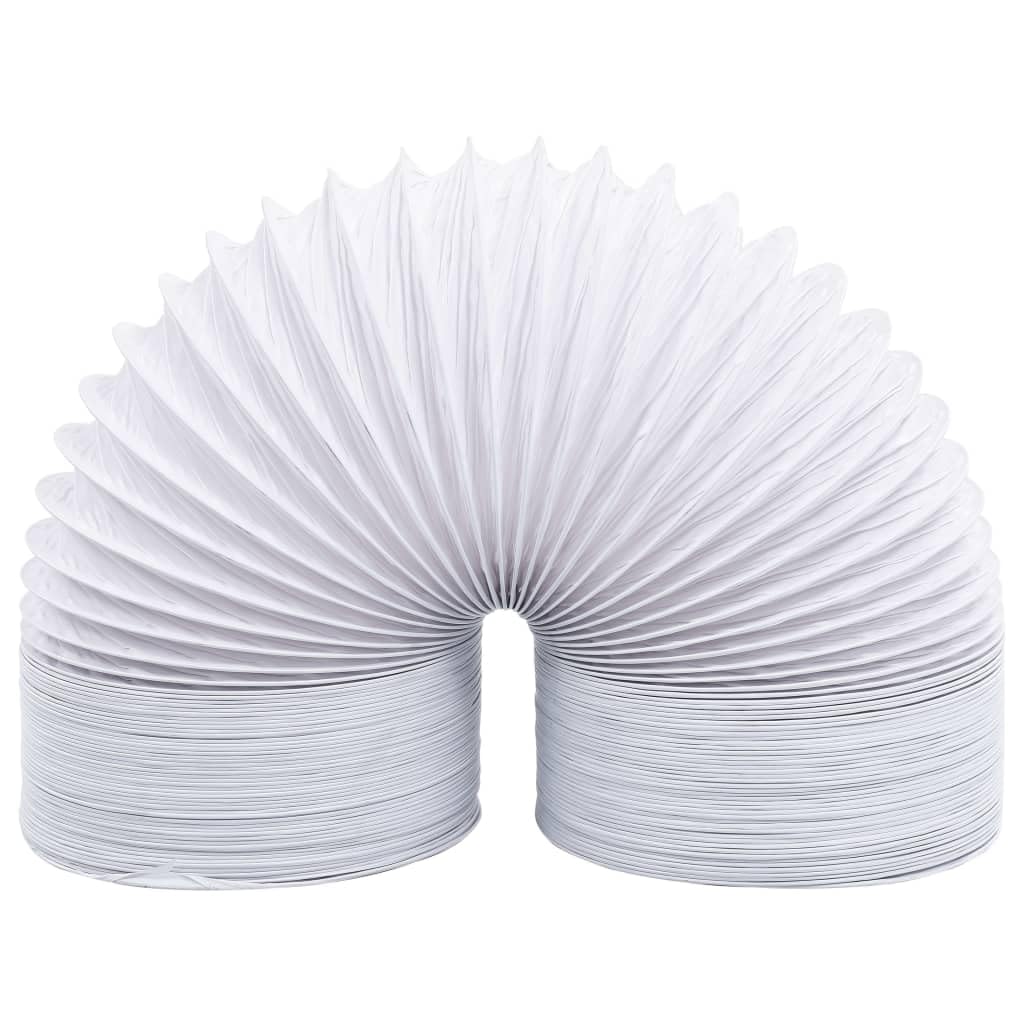 vidaXL Exhaust Duct Flexible Ducting Ventilation Air Hose for Grow Tents Dryer Rooms Kitchen Durable Air Duct Exhaust Air Hose PVC 6m 15cm
