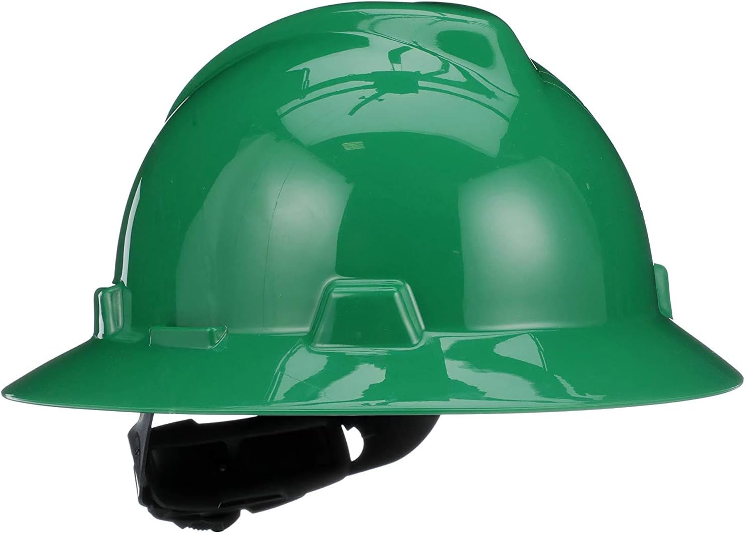 MSA 475370 V-Girl Hard Hat, Fas Trac Ratchet Suspension, Size 6 1/2-8, Green