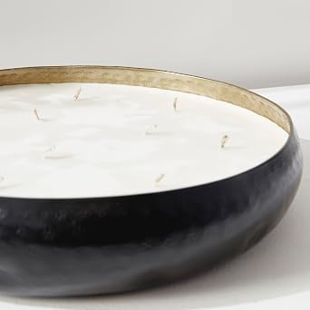 Napa Home & Garden Oudh Noir 10-Wick Candle Tray Black