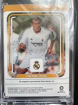 Amazon.co.jp: ジネディーヌ ジダン panini chronicles 直筆