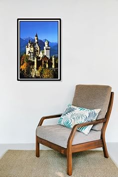 Posters Forever Neuschwanstein Castle Poster, Bavaria, Germany, Wall Art
