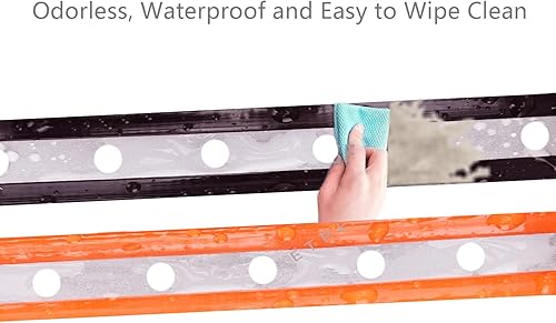 Miniatura 7 de Correa de collar de perro para la mayoría de receptores de collar de choque de entrenamiento electrónico, ajustable, duradera, impermeable, sin