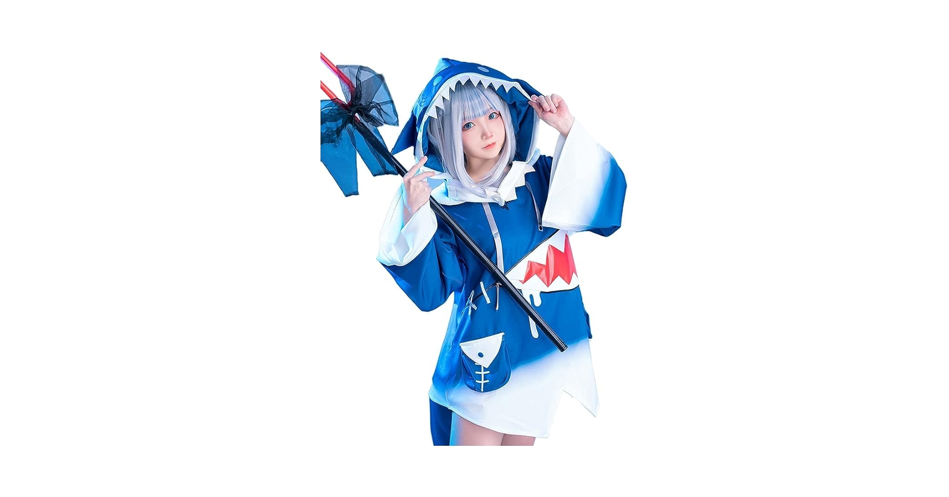 ホロライブ コスプレ がうる・ぐら Sサイズ Amazon.co.jp: [CGyukiya]cosウィッグ付き ホロライブ コスプレ