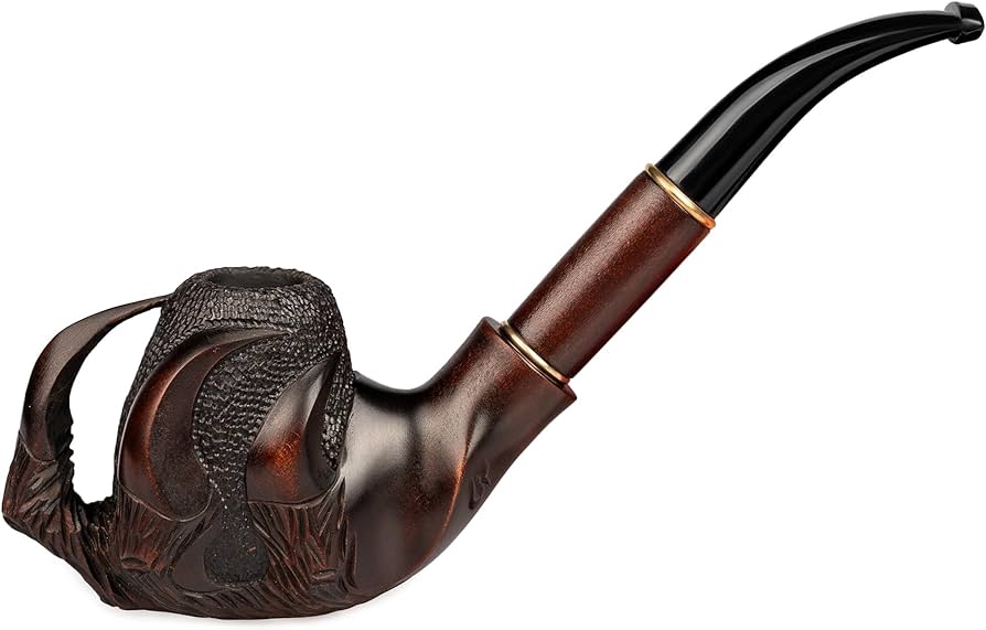 Amazon.co.jp: ワトソン博士 – タバコ喫煙パイプセット、手彫り( 9 mm