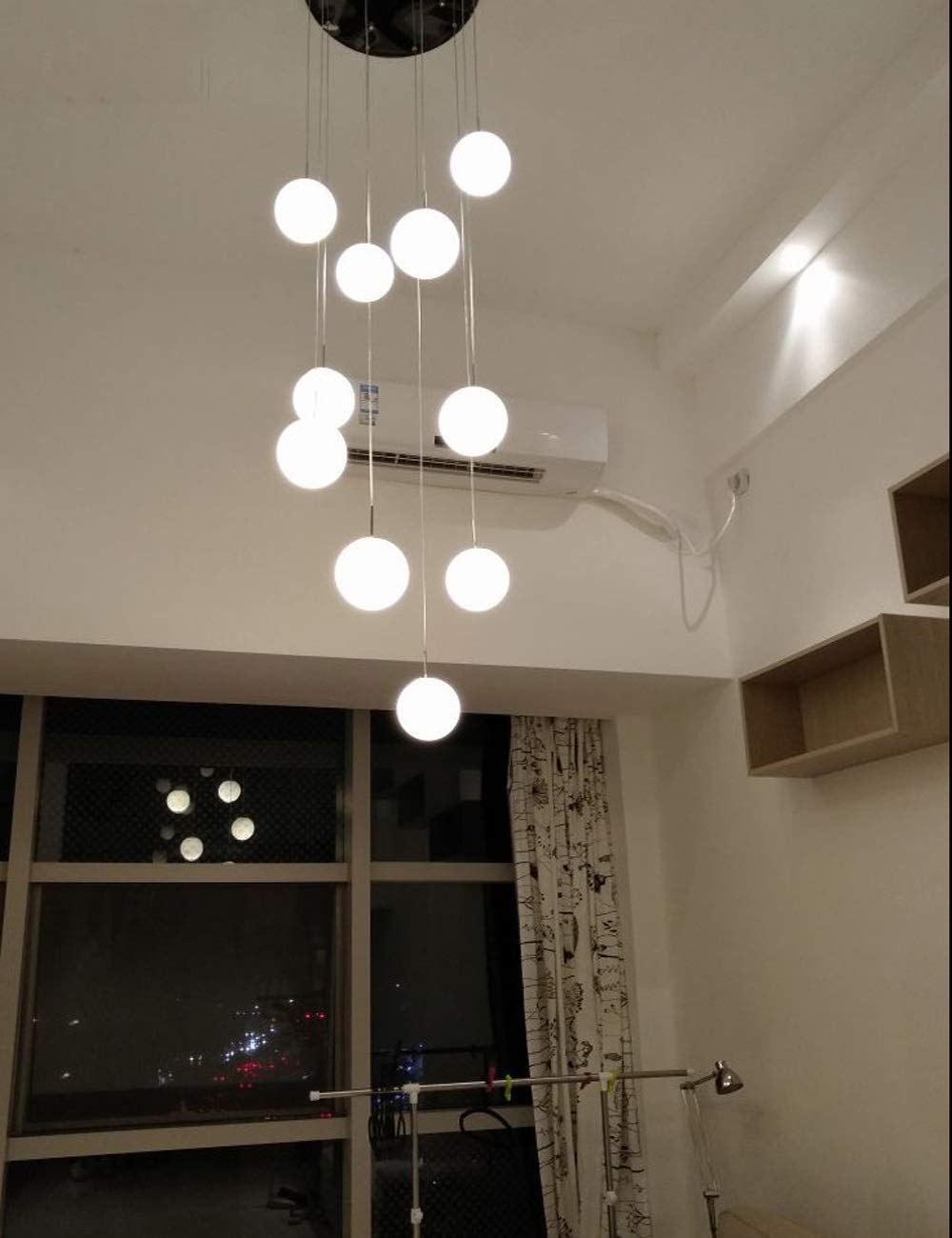 Lampe de restaurant chic et lustre de luxe pour chambre à coucher