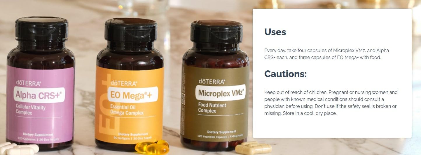 ピノdoTERRA Amazon.com: doTERRA Lifelong Vitality Pack - Alpha CRS+, xEO Mega