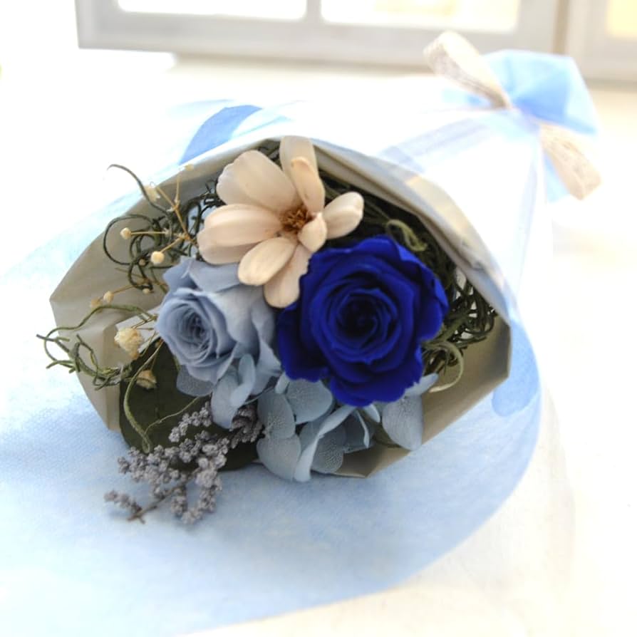 Amazon｜プリザーブドフラワー ミニ 花束1個 ブーケ プチブーケ