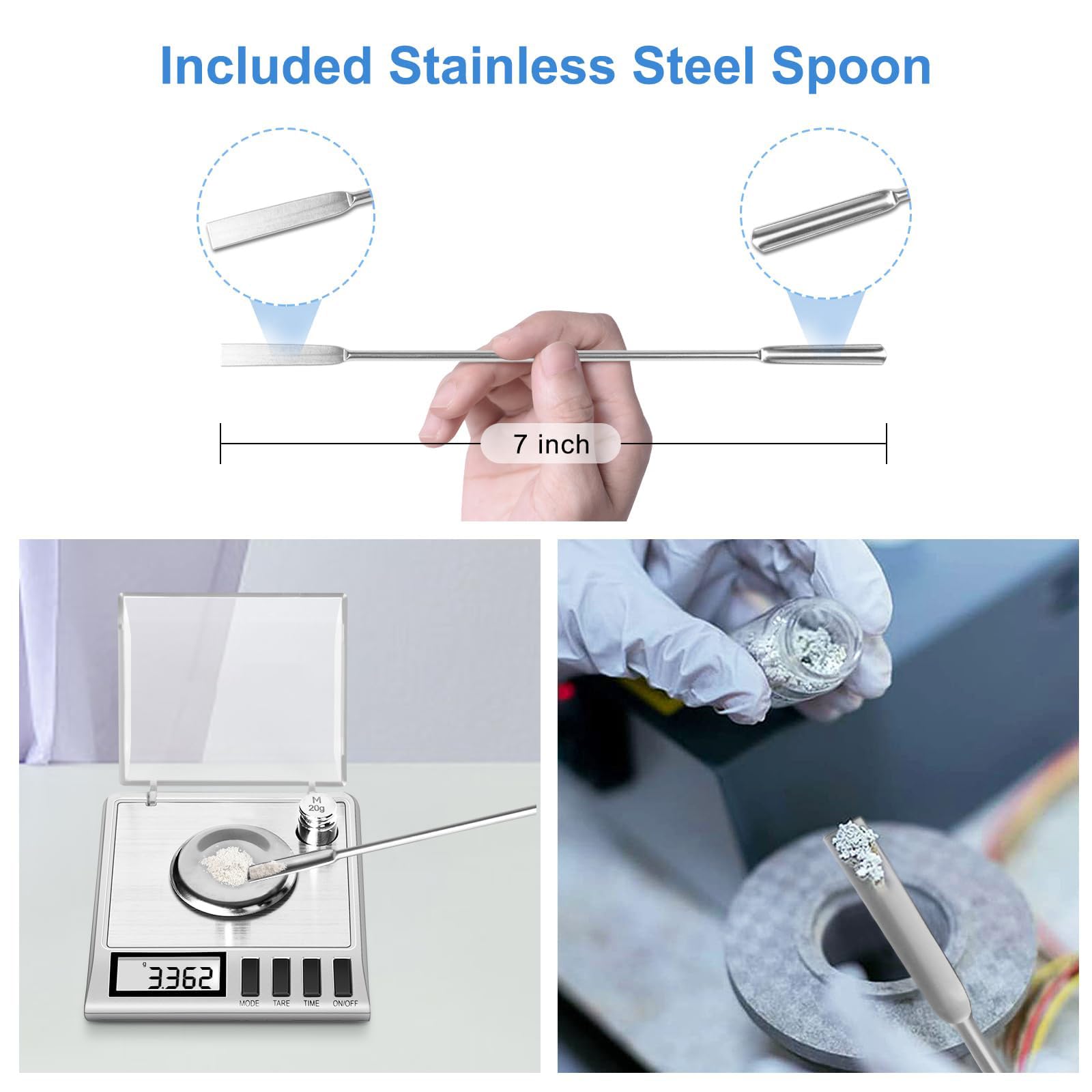 50g 0.001g Electronic High Accuracy Scale Suitable For Laboratories Small Business Laboratory Jewelry Use Gold Weighing