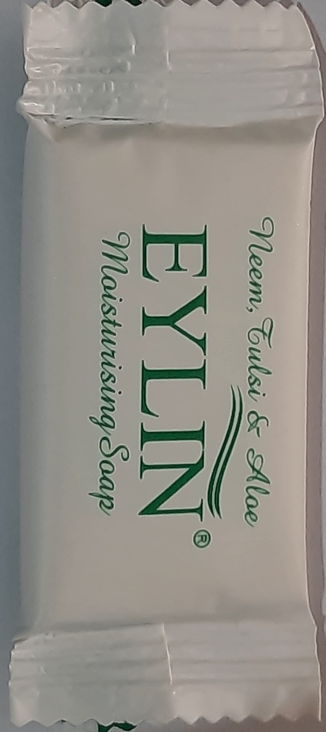 Eylin Neem Aloe Vera Soap For Hotels. 8 GRAMS Each. 100 Soaps in 1 Case.5 cases in 1 Cartoon. Total 500 pcs. New Aloe Neem Fragrance.