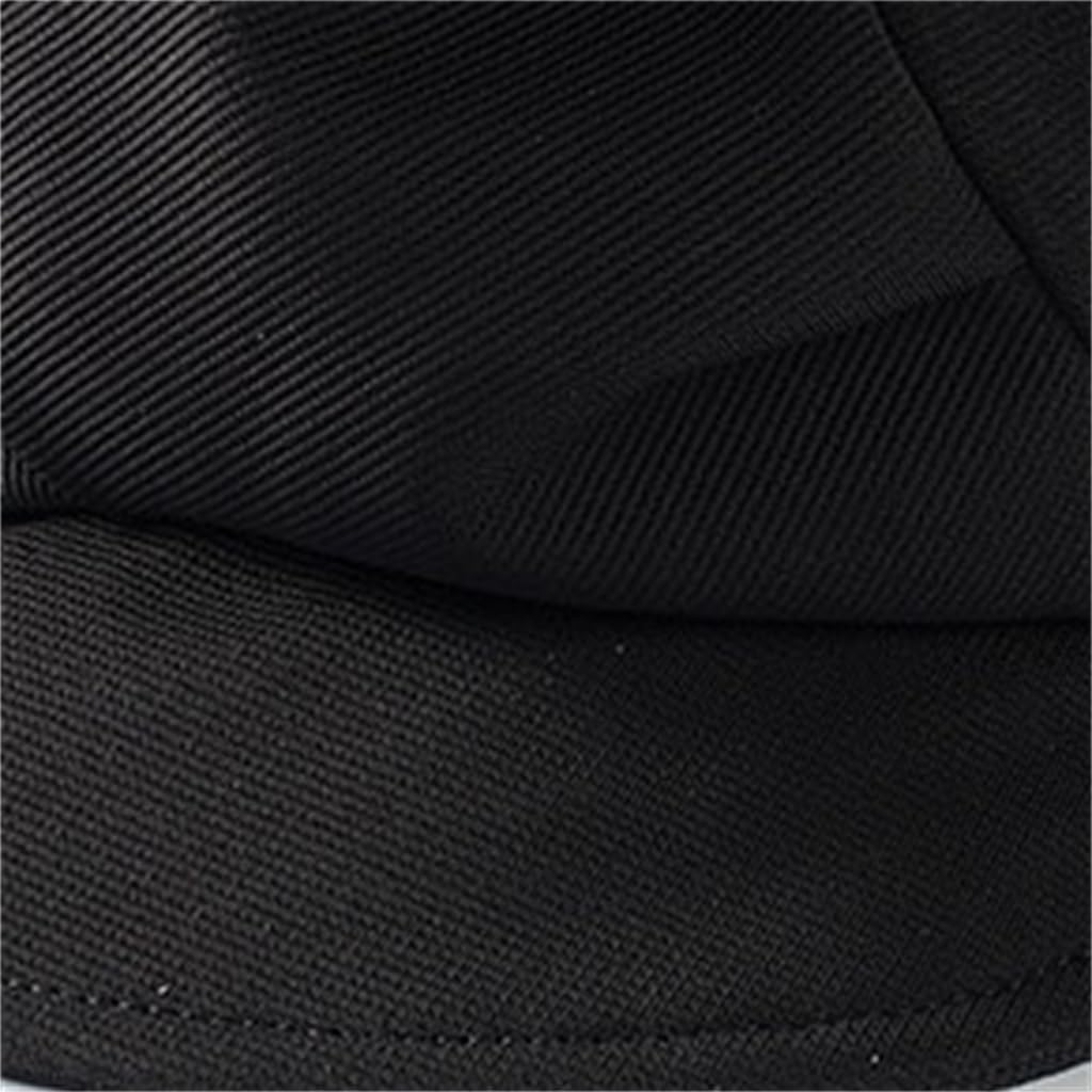 Pleated Duck Tongue Hat Painter Cloud Sense Metal Label Floppy Street Beret Cap